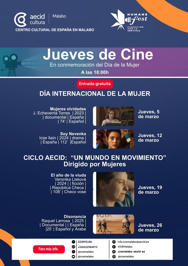 Jueves de Cine:  Día Internacional de la Mujer